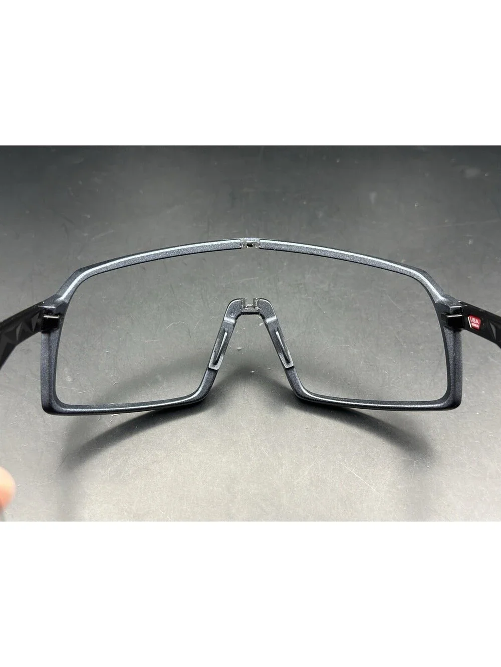 Oakley Sutro Blue Steel/Polished Black Frame (No Icons)